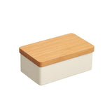 "Taku" Butter Dishes - Ceramic & Bamboo