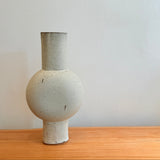 Pedestal Pod Vase - Large - White