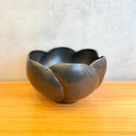 Petal Bowl - Matte Black - Large • May25 • TH0504
