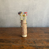 "Corn" Vase #01 - Pink - Small