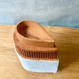 "Wing" Vase - Terracotta & White - Medium
