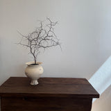 Rimmed Pedastal Vases - White • serious PLAY