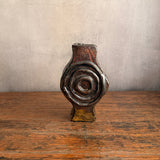 Vase - Medallion / Scroll - Bronze - Small