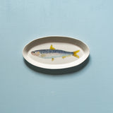 "Japanese Sardine" Plates - Small - "Fishes of Japan"