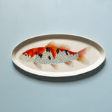 "Koi" Plates - Large - "Fishes of Japan"
