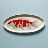 "Koi" Plates - Large - "Fishes of Japan"