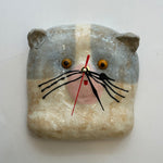 "Cat" Wall Clock #02 - "Off The Table" • Nov24