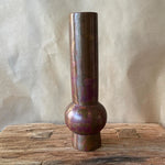 Japanese Vintage Bronze Vase - Cylinder