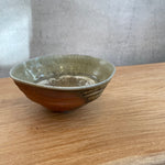 Footed Bowl #03 - Wood Fired - Shino Glaze - July 2024