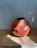 Shino Moon Vase - Faceted