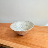 Breakfast Bowl #05 - Carved - Grey / Green