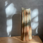 Vertical Layer Vessel #02 - Shino Glaze - July 2024