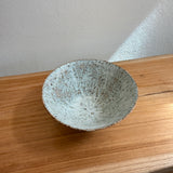 Breakfast Bowl #05 - Carved - Grey / Green