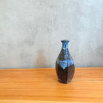 "Pale Moon" Tokkuri (Sake Pourer) - Faceted • May25 • TH0406