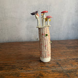 "Corn" Vase #01 - Pink - Small