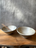 Ramen Bowls - Magnesium & White