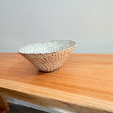 Breakfast Bowl #04 - Carved - White Wash