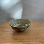 Footed Bowl #03 - Wood Fired - Shino Glaze - July 2024