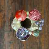 "Corn" Vase #04 - Mauve - Small