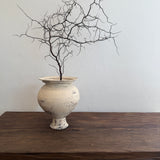 Rimmed Pedastal Vases - White • serious PLAY