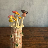 "Corn" Vase #01 - Pink - Small