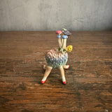 "Dancing Lychee" Vase #01 - Pink & Blue