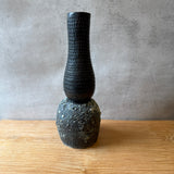"Bulb" Vase in Black - Tall
