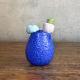 "Blue Pot With Candy"