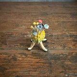 "Dancing Lychee" Vase #02 - Orange & Yellow