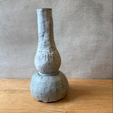 "Bulb" Vase in White - Tall