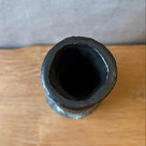 "Bulb" Vase in Black - Tall