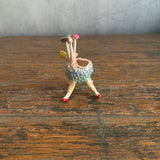"Dancing Lychee" Vase #01 - Pink & Blue