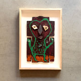 "Green Bob" - Mixed Media