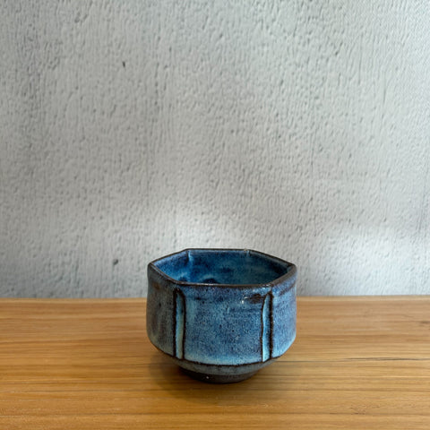 "Pale Moon" Chawan (Teabowl) - Faceted • Feb25