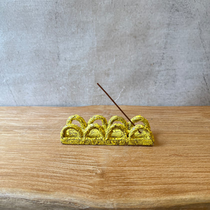 Incense Holder in Yellow