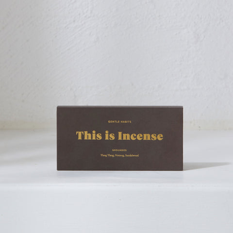 This Is Incense - "Grounded" - Ylang Ylang, Nutmeg, Sandalwood