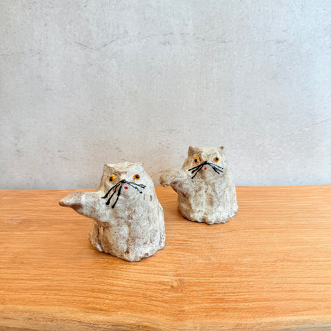Lucky Cat Sculptures • serious PLAY
