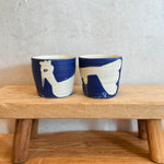 Animal Cups - Blue & White • serious PLAY