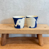 Animal Cups - Blue & White • serious PLAY