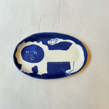 Animal Dishes - Blue & White • serious PLAY