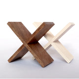 Sola Cube Display Stands - Wooden Cross
