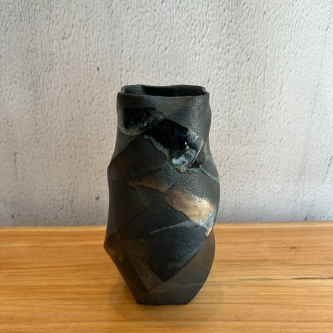 Tall Vase - Twist Faceted • Feb25