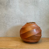 Shino Moon Vase - Faceted