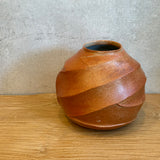 Shino Moon Vase - Faceted