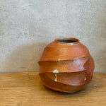 Shino Moon Vase - Faceted