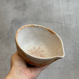 Shino Pouring Bowl - Suribachi Style