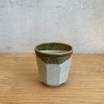 "Vidro" Yunomi (Teacup) - Faceted