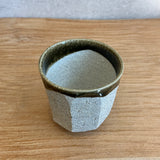 "Vidro" Yunomi (Teacup) - Faceted