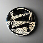 Animal Plates - Black & White - Large • serious PLAY
