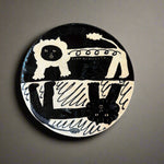 Animal Plates - Black & White - Large • serious PLAY